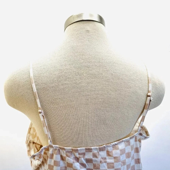 NWT SO GOODS FOR LIFE Women Sleeveless Straps Pullover V-Neck Brown Top Size XXL - Picture 5 of 11